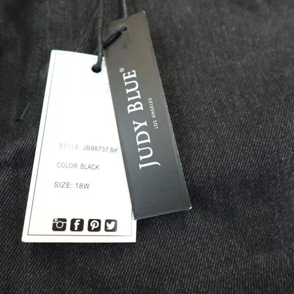 Judy Blue Rigid Magic Black Jeans - Picture 7 of 14